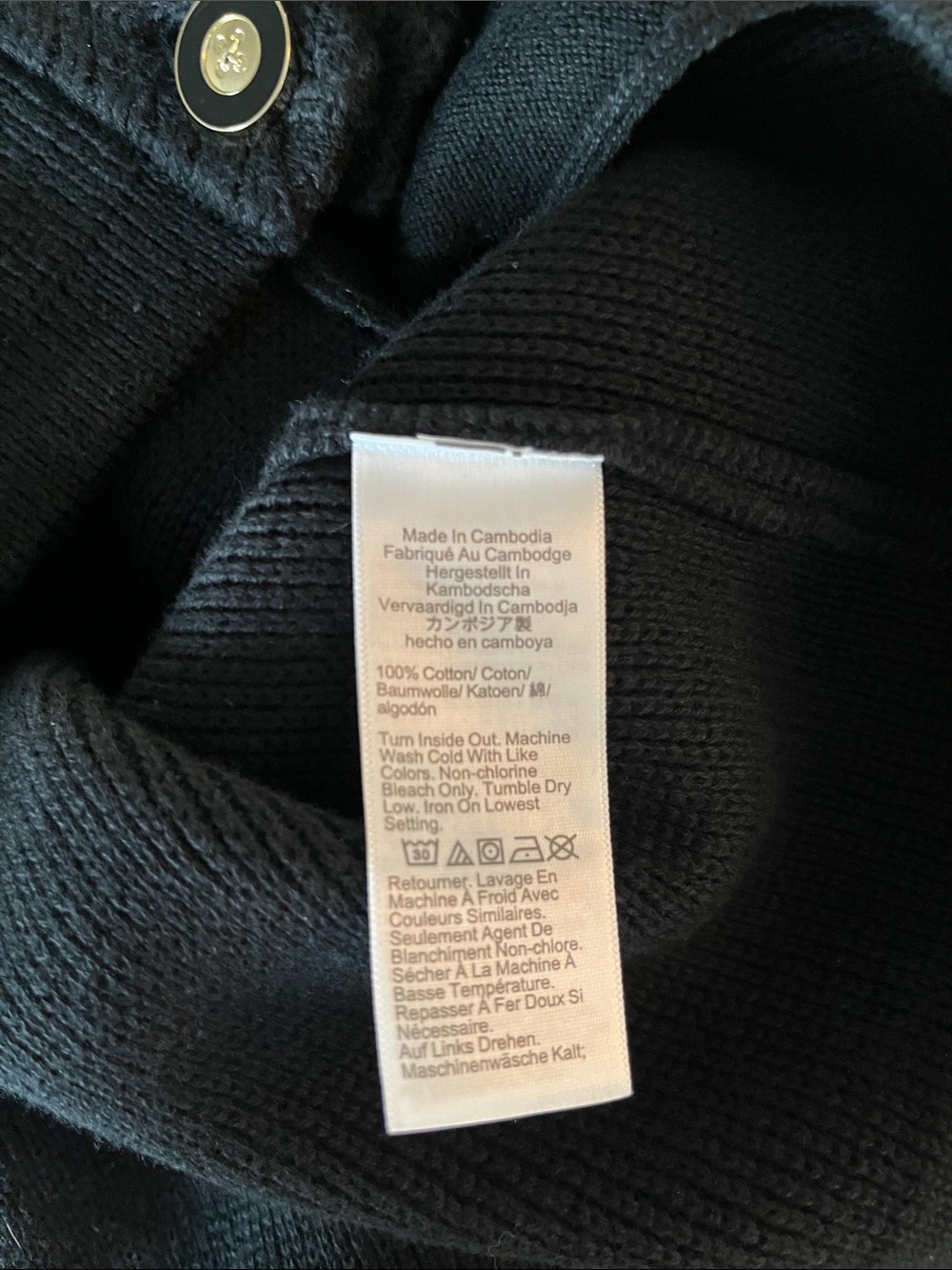 NWT J.Crew Factory | Lady cardigan jacket | Black | Size M - Picture 8 of 9